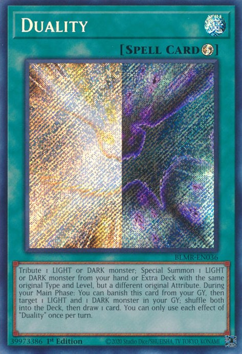 Duality [BLMR-EN036] Secret Rare | Odin's Place