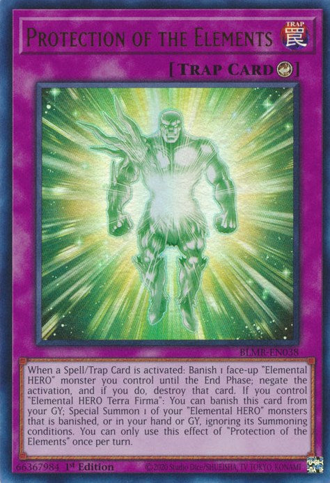 Protection of the Elements [BLMR-EN038] Ultra Rare | Odin's Place