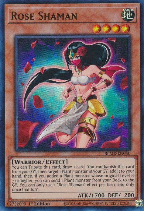 Rose Shaman [BLMR-EN040] Ultra Rare | Odin's Place