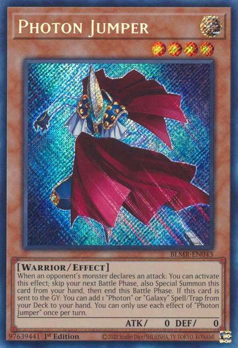 Photon Jumper [BLMR-EN043] Secret Rare | Odin's Place
