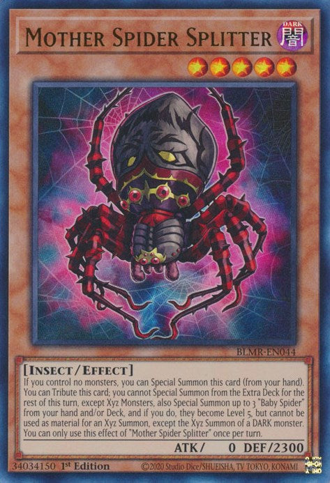 Mother Spider Splitter [BLMR-EN044] Ultra Rare | Odin's Place