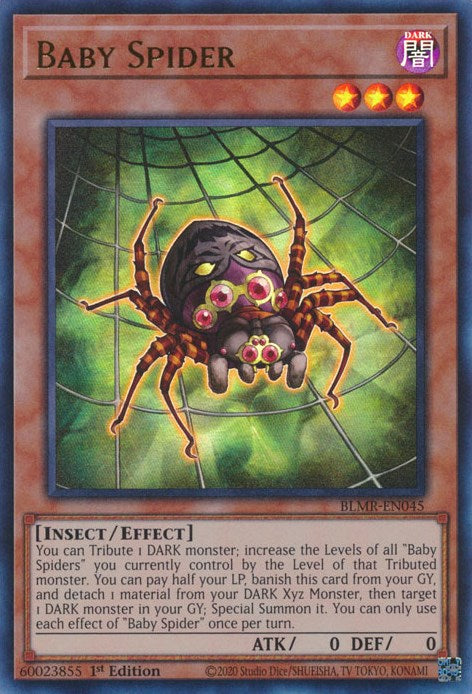 Baby Spider [BLMR-EN045] Ultra Rare | Odin's Place