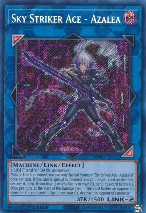 Sky Striker Ace - Azalea [BLMR-EN052] Secret Rare | Odin's Place