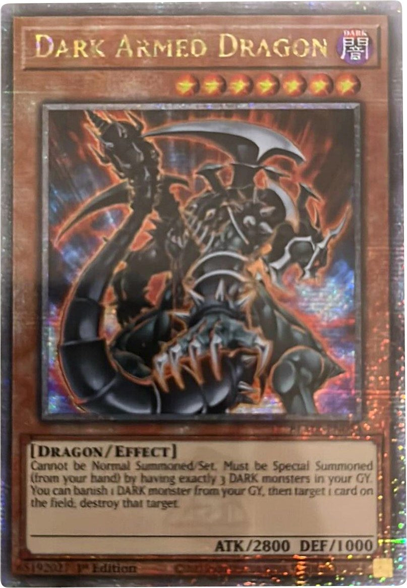 Dark Armed Dragon [BLMR-EN054] Quarter Century Secret Rare | Odin's Place
