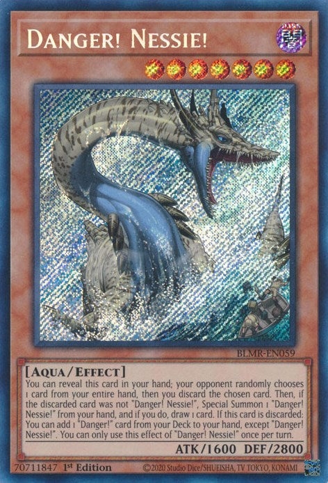 Danger! Nessie! [BLMR-EN059] Secret Rare | Odin's Place