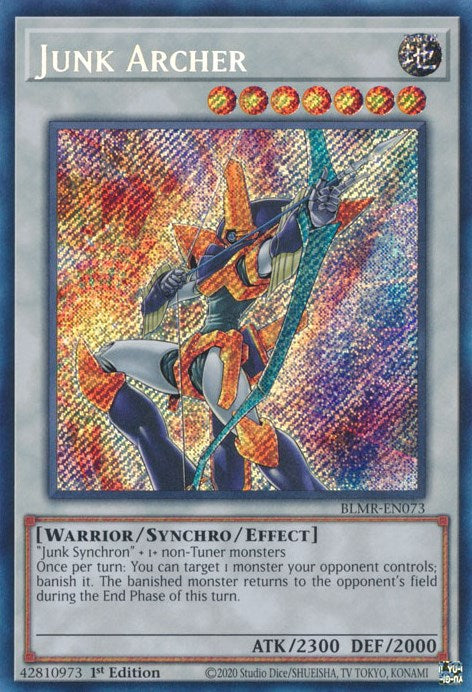 Junk Archer [BLMR-EN073] Secret Rare | Odin's Place