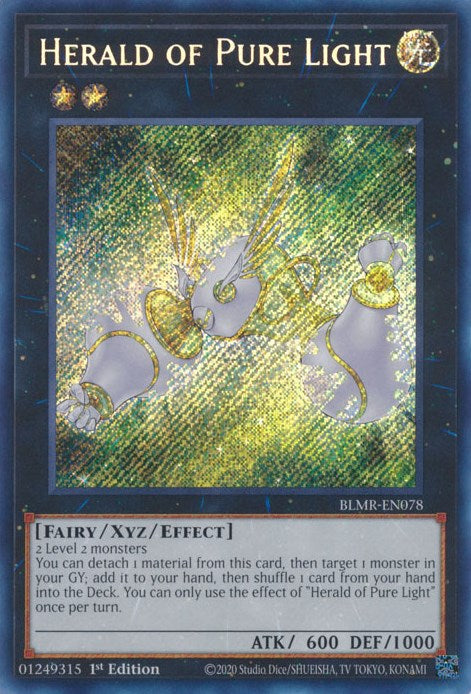 Herald of Pure Light [BLMR-EN078] Secret Rare | Odin's Place