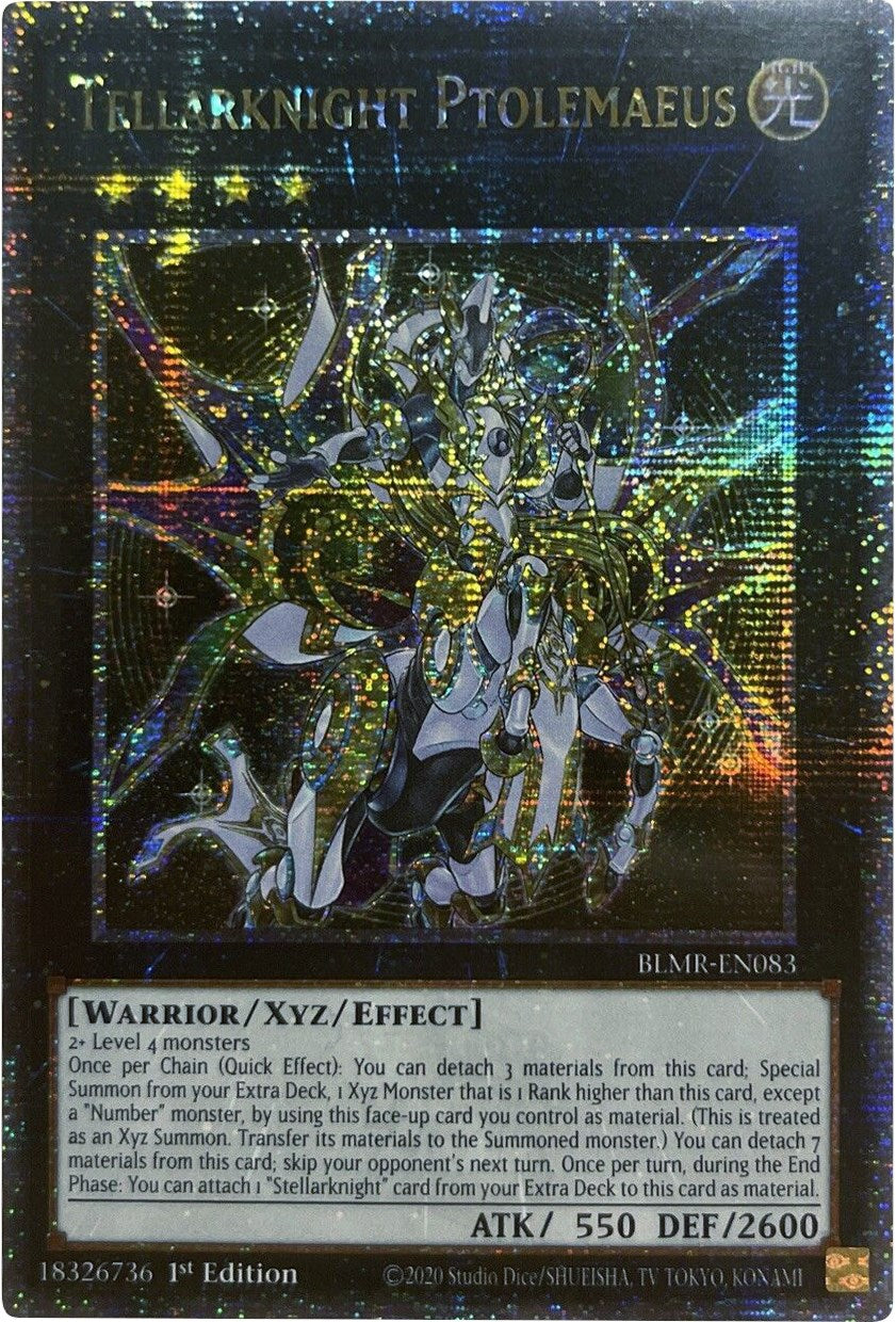 Tellarknight Ptolemaeus [BLMR-EN083] Quarter Century Secret Rare | Odin's Place