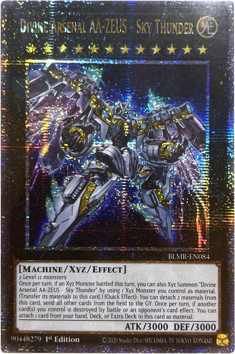 Divine Arsenal AA-ZEUS - Sky Thunder [BLMR-EN084] Quarter Century Secret Rare | Odin's Place
