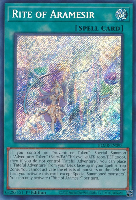 Rite of Aramesir [BLMR-EN093] Secret Rare | Odin's Place