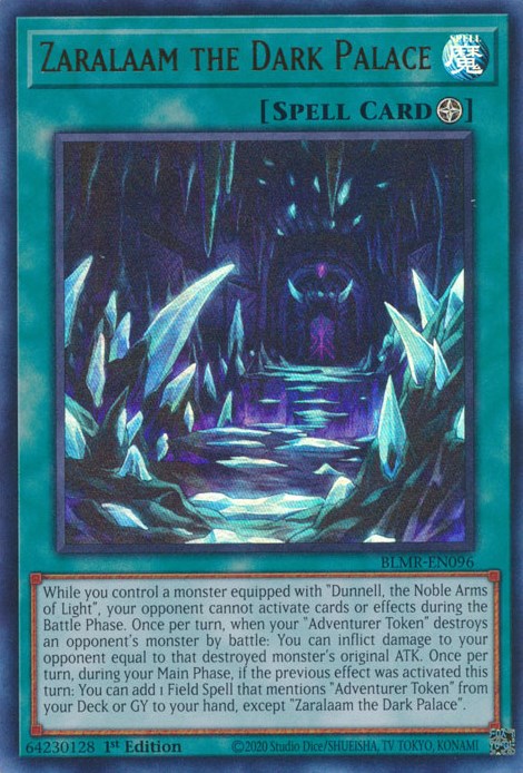 Zaralaam the Dark Palace [BLMR-EN096] Ultra Rare | Odin's Place