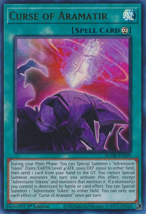 Curse of Aramatir [BLMR-EN099] Ultra Rare | Odin's Place