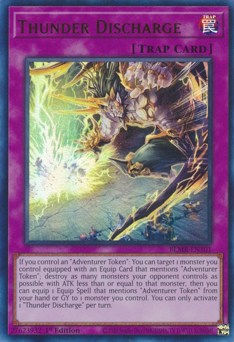 Thunder Discharge [BLMR-EN101] Ultra Rare | Odin's Place