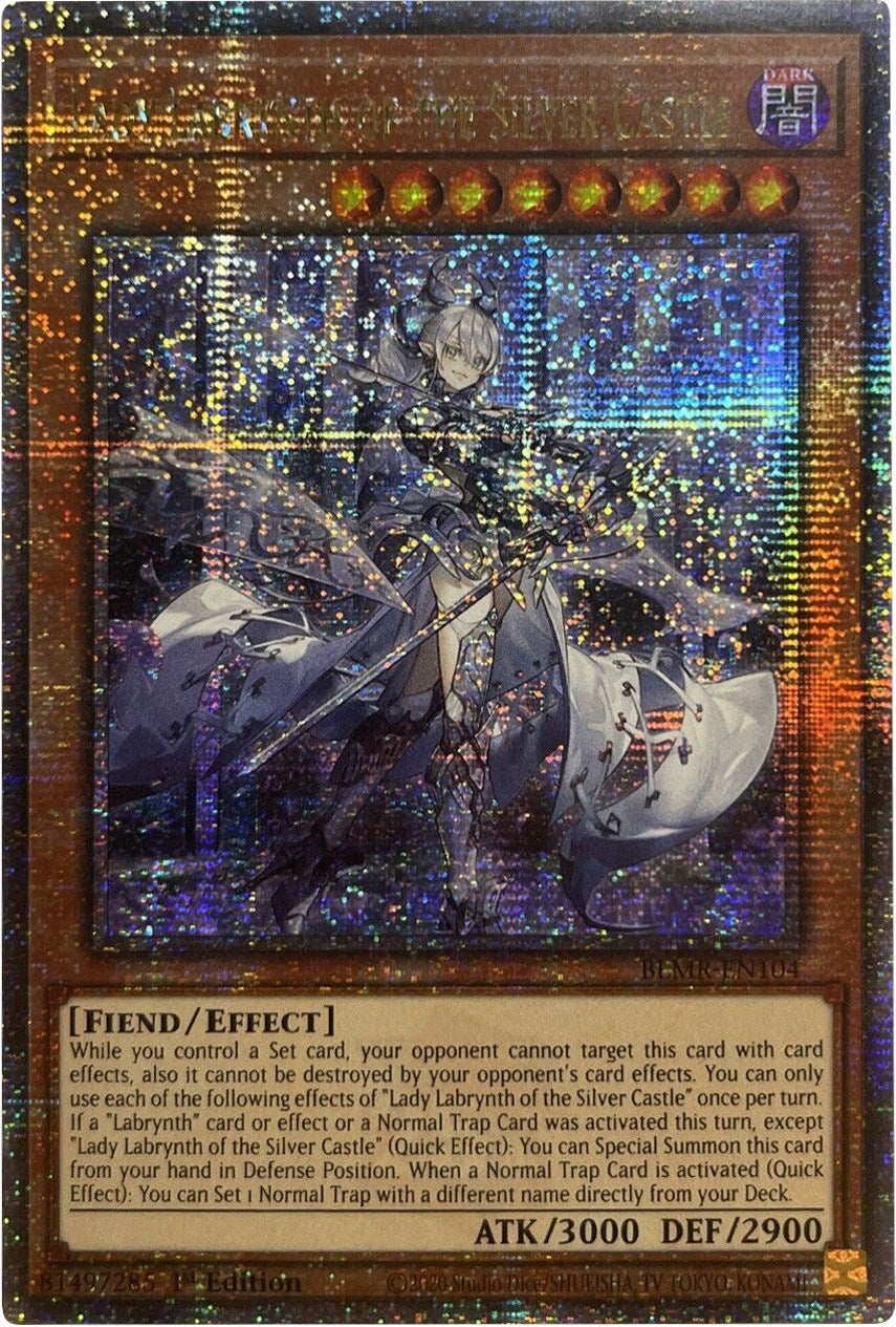Lady Labrynth of the Silver Castle [BLMR-EN104] Quarter Century Secret Rare | Odin's Place