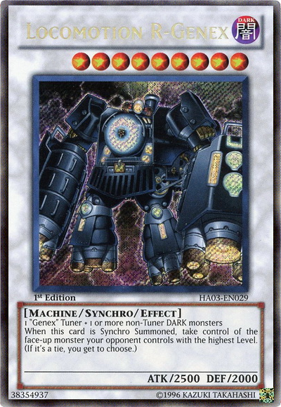 Locomotion R-Genex [HA03-EN029] Secret Rare | Odin's Place