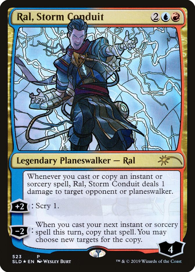 Ral, Storm Conduit (Stained Glass) [Secret Lair Drop Promos] | Odin's Place