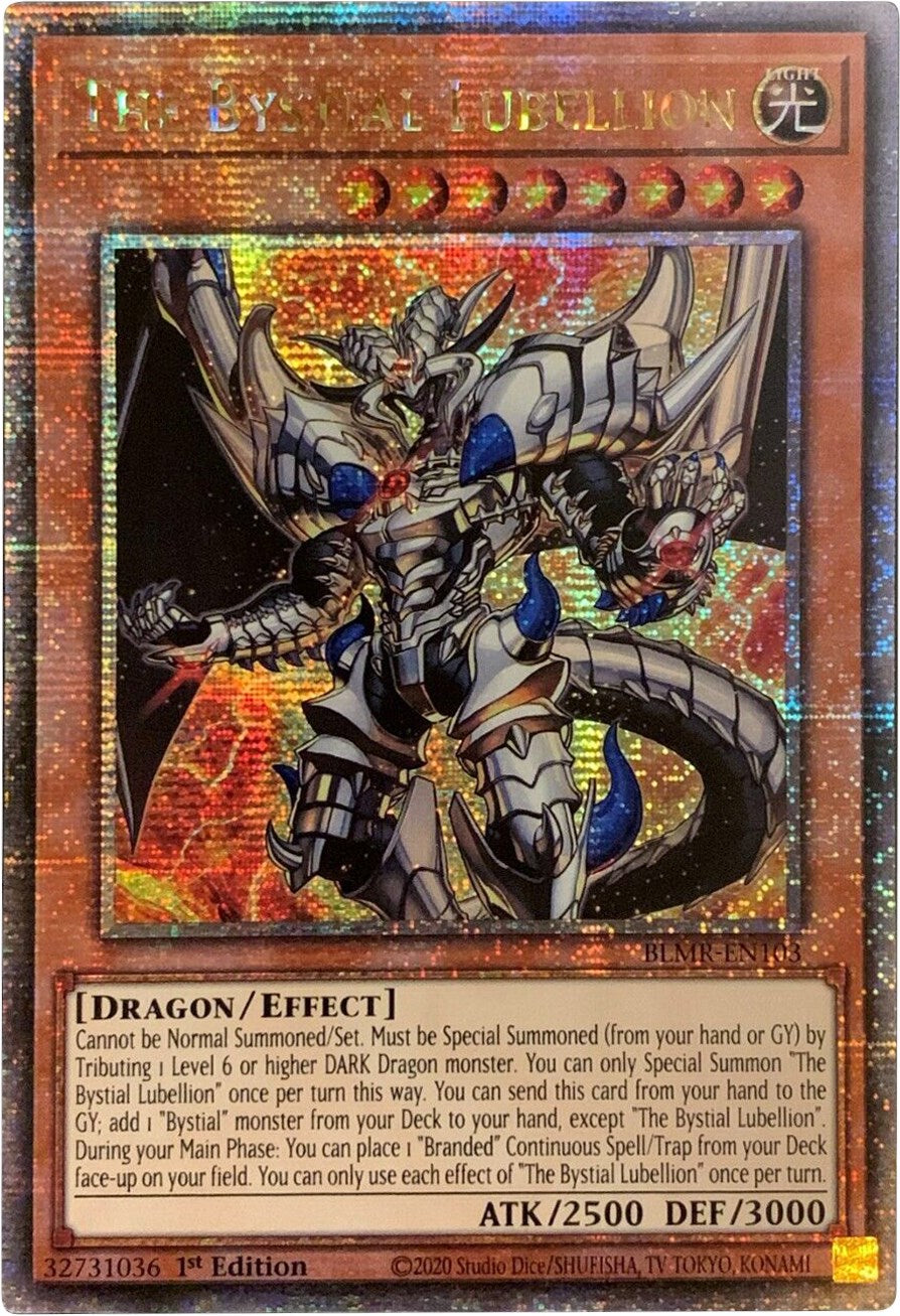 The Bystial Lubellion [BLMR-EN103] Quarter Century Secret Rare | Odin's Place