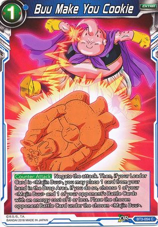 Buu Make You Cookie (BT3-054) [Cross Worlds] | Odin's Place