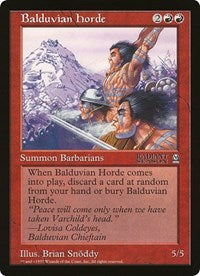 Balduvian Horde (39819) (Oversized) [Oversize Cards] | Odin's Place