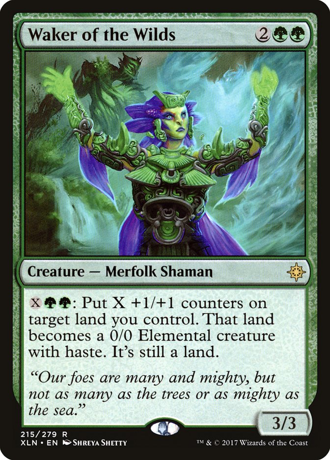 Waker of the Wilds (215) [Ixalan] | Odin's Place