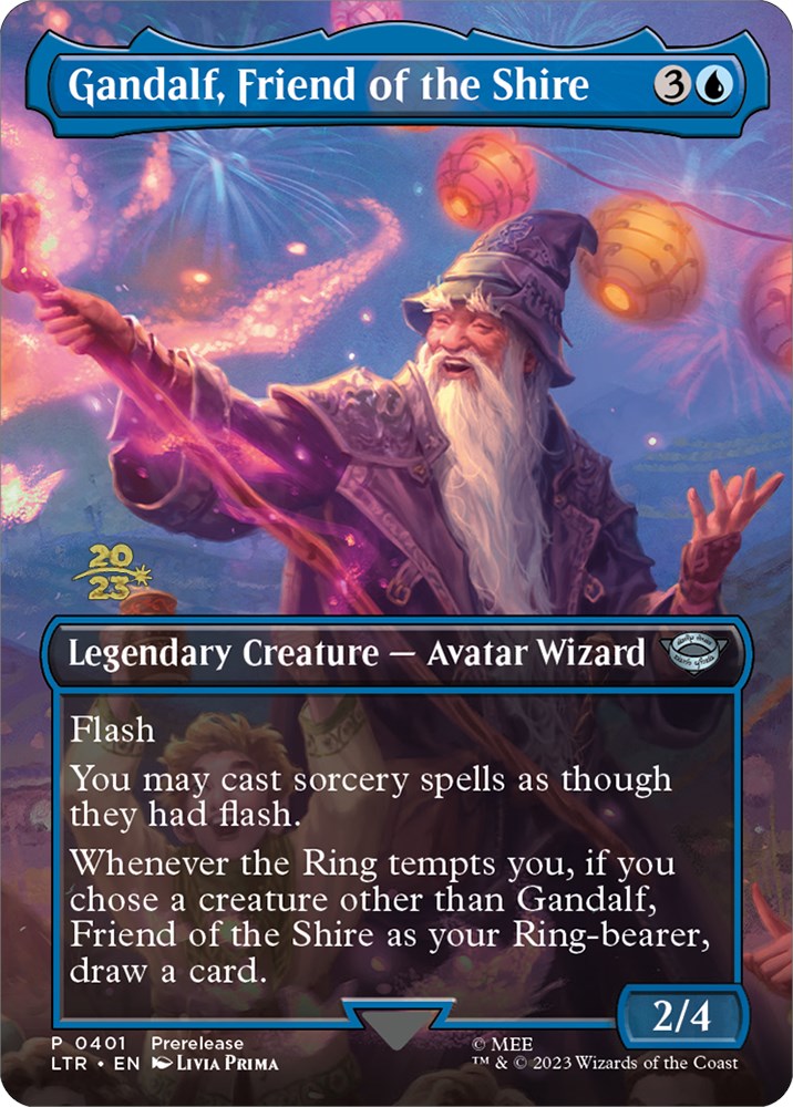 Gandalf, Friend of the Shire [The Lord of the Rings: Tales of Middle-Earth Prerelease Promos] | Odin's Place
