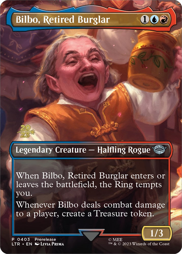 Bilbo, Retired Burglar [The Lord of the Rings: Tales of Middle-Earth Prerelease Promos] | Odin's Place
