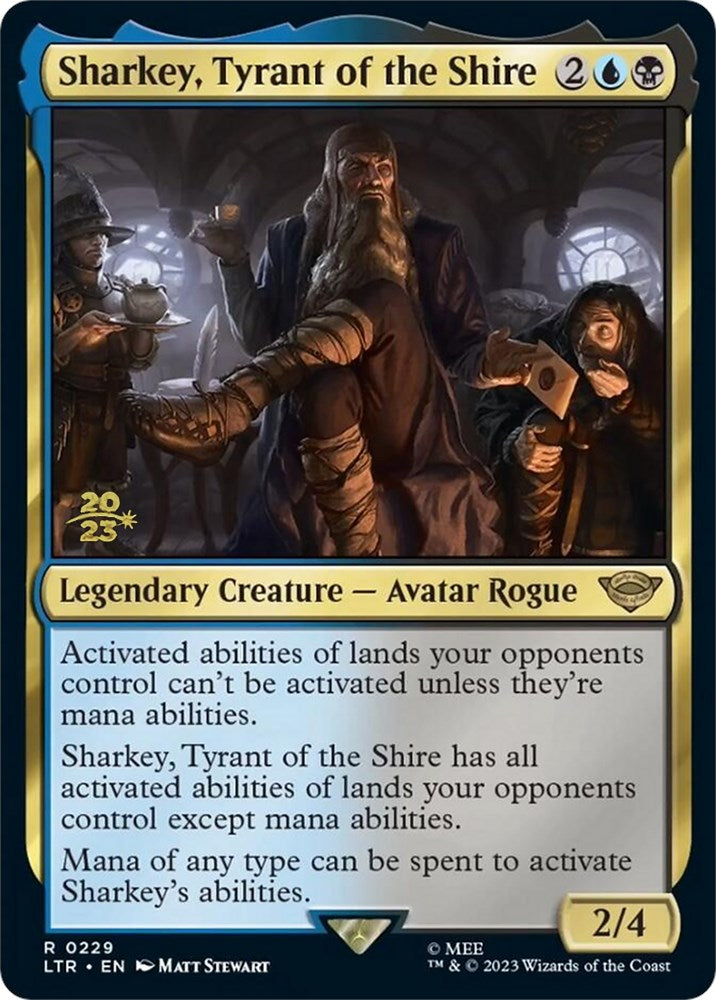 Sharkey, Tyrant of the Shire [The Lord of the Rings: Tales of Middle-Earth Prerelease Promos] | Odin's Place