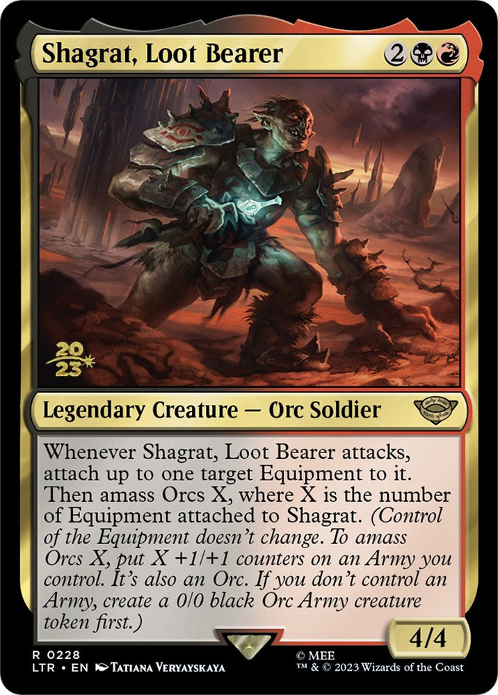 Shagrat, Loot Bearer [The Lord of the Rings: Tales of Middle-Earth Prerelease Promos] | Odin's Place