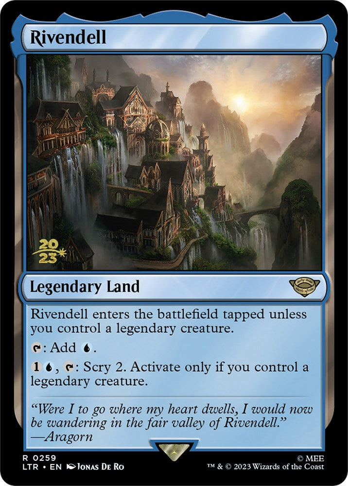 Rivendell [The Lord of the Rings: Tales of Middle-Earth Prerelease Promos] | Odin's Place