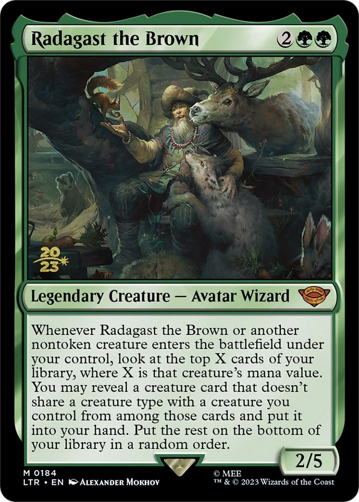 Radagast the Brown [The Lord of the Rings: Tales of Middle-Earth Prerelease Promos] | Odin's Place