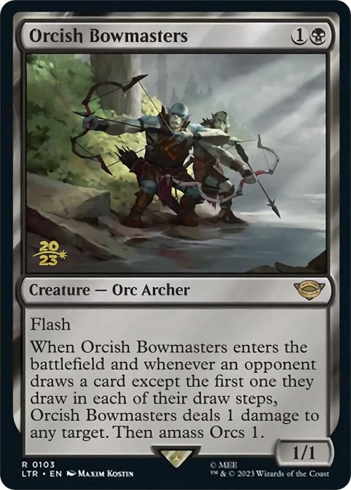 Orcish Bowmasters [The Lord of the Rings: Tales of Middle-Earth Prerelease Promos] | Odin's Place