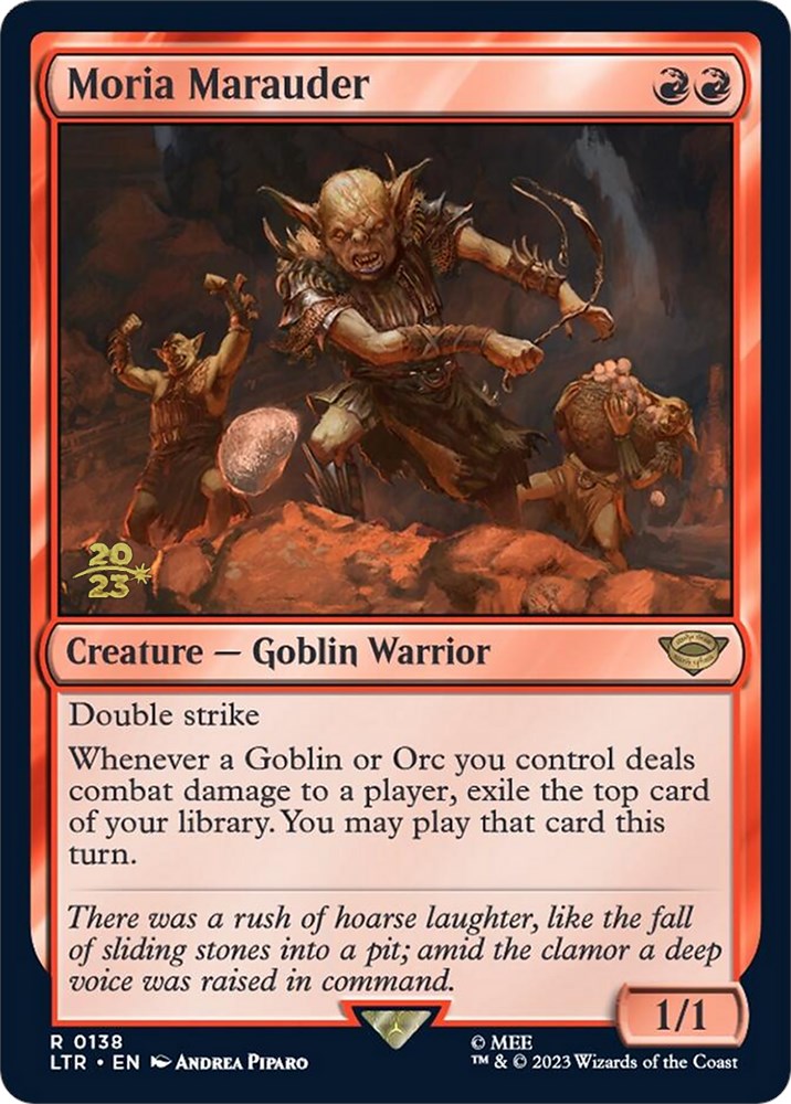 Moria Marauder [The Lord of the Rings: Tales of Middle-Earth Prerelease Promos] | Odin's Place