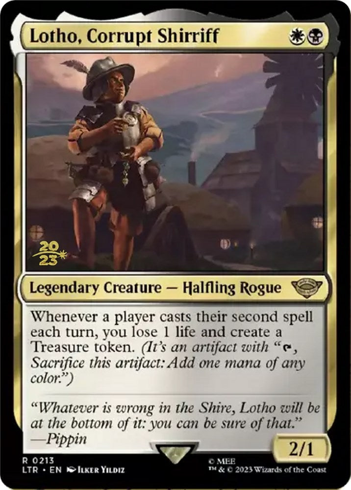 Lotho, Corrupt Shirriff [The Lord of the Rings: Tales of Middle-Earth Prerelease Promos] | Odin's Place