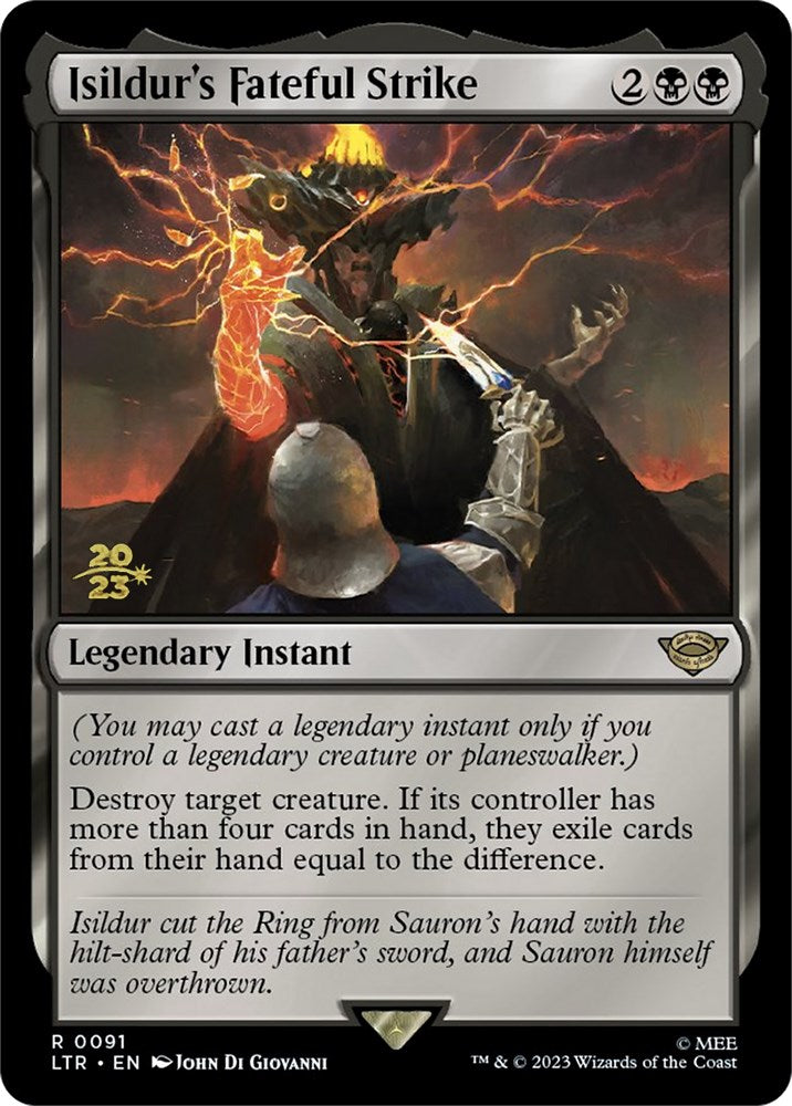 Isildur's Fateful Strike [The Lord of the Rings: Tales of Middle-Earth Prerelease Promos] | Odin's Place