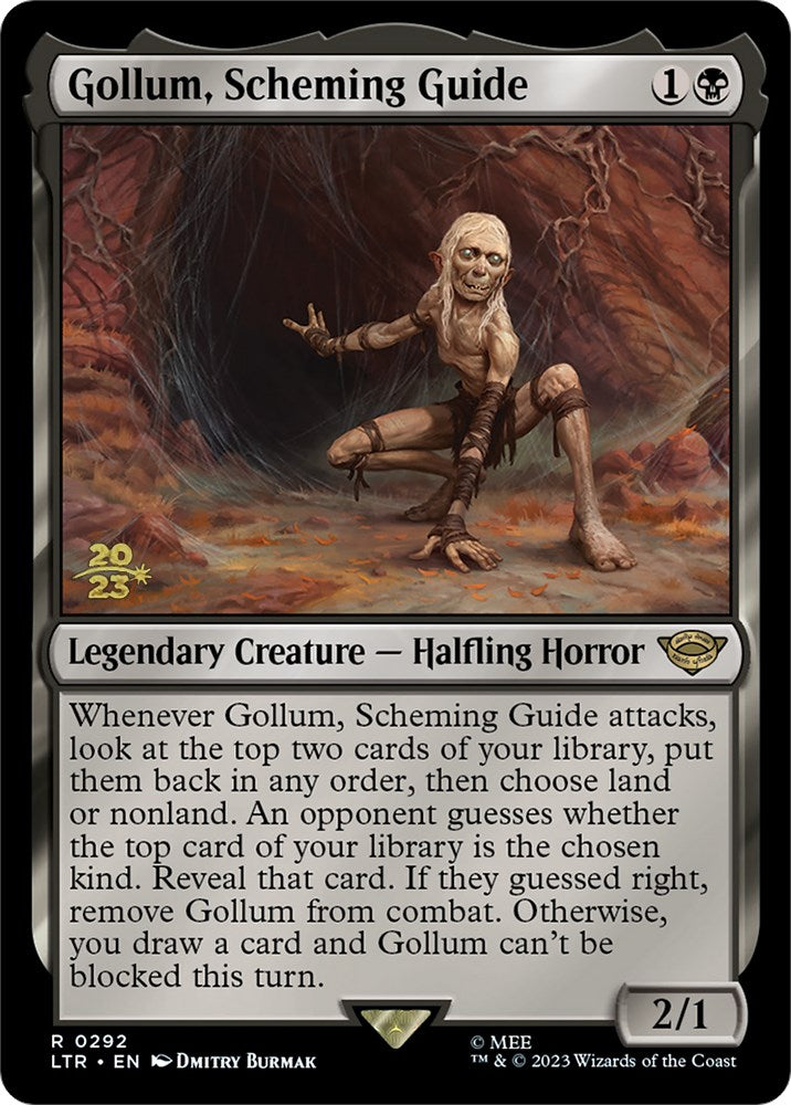 Gollum, Scheming Guide [The Lord of the Rings: Tales of Middle-Earth Prerelease Promos] | Odin's Place