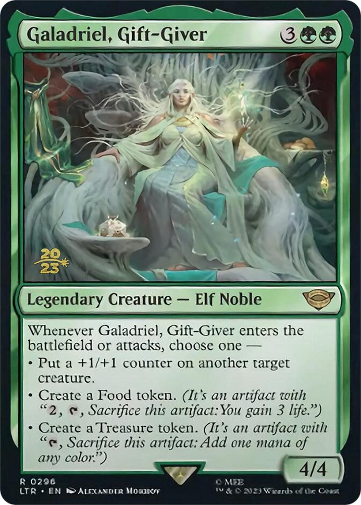 Galadriel, Gift-Giver [The Lord of the Rings: Tales of Middle-Earth Prerelease Promos] | Odin's Place