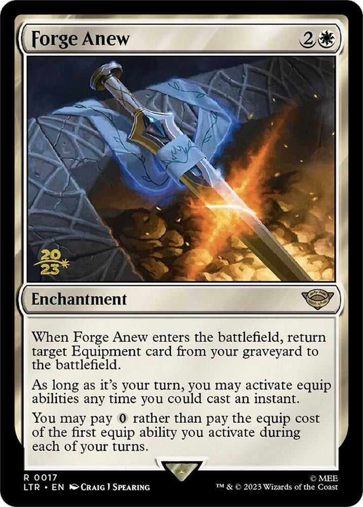 Forge Anew [The Lord of the Rings: Tales of Middle-Earth Prerelease Promos] | Odin's Place