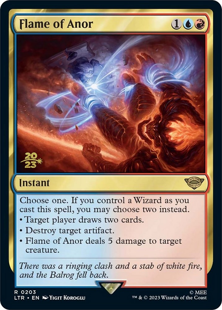 Flame of Anor [The Lord of the Rings: Tales of Middle-Earth Prerelease Promos] | Odin's Place