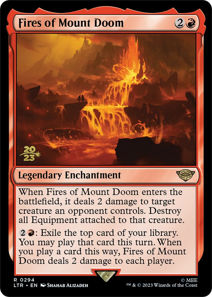 Fires of Mount Doom [The Lord of the Rings: Tales of Middle-Earth Prerelease Promos] | Odin's Place