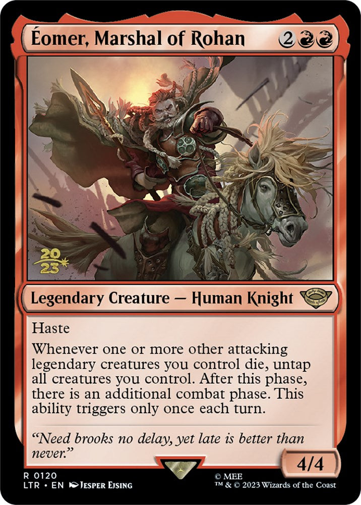 Eomer, Marshal of Rohan [The Lord of the Rings: Tales of Middle-Earth Prerelease Promos] | Odin's Place