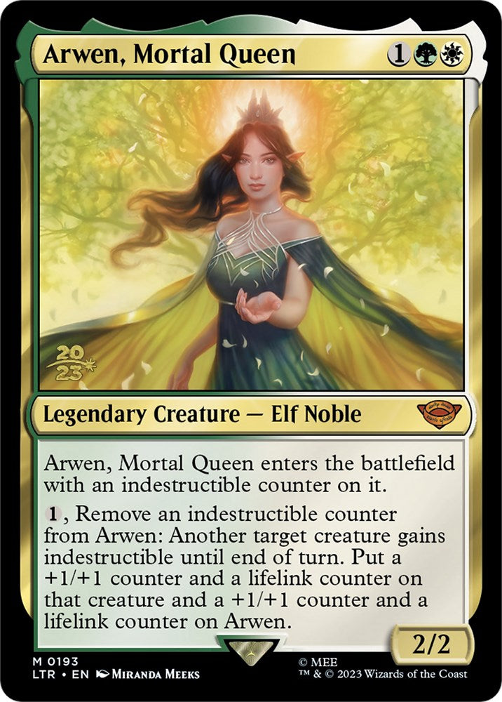 Arwen, Mortal Queen [The Lord of the Rings: Tales of Middle-Earth Prerelease Promos] | Odin's Place