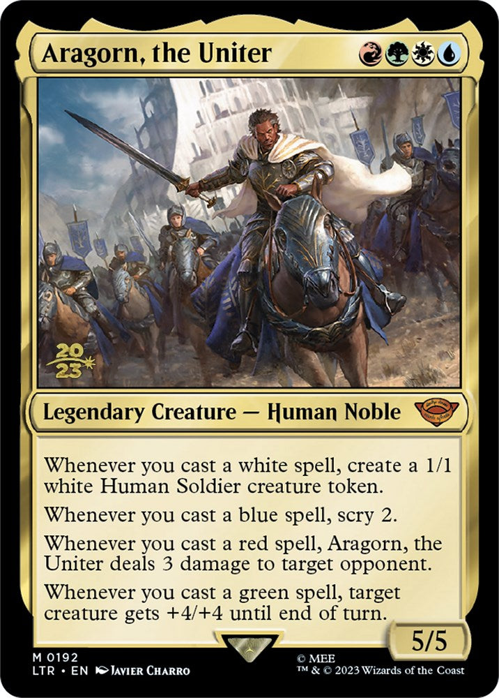 Aragorn, the Uniter [The Lord of the Rings: Tales of Middle-Earth Prerelease Promos] | Odin's Place