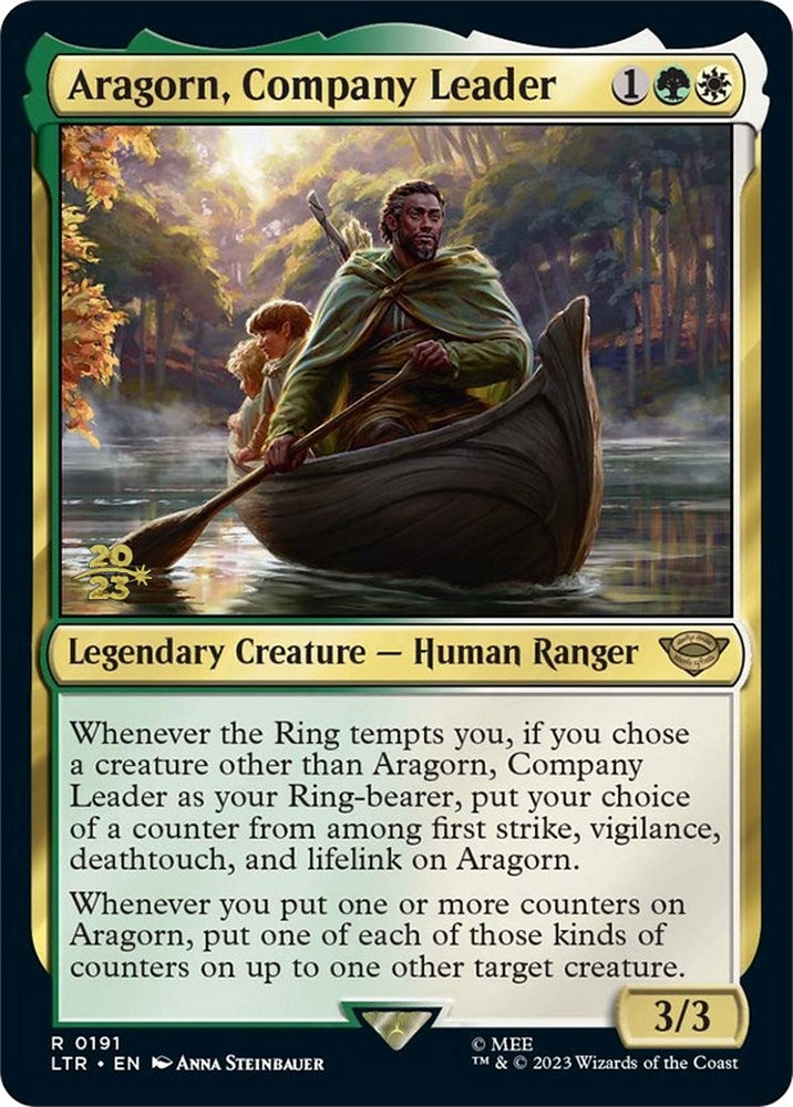 Aragorn, Company Leader [The Lord of the Rings: Tales of Middle-Earth Prerelease Promos] | Odin's Place
