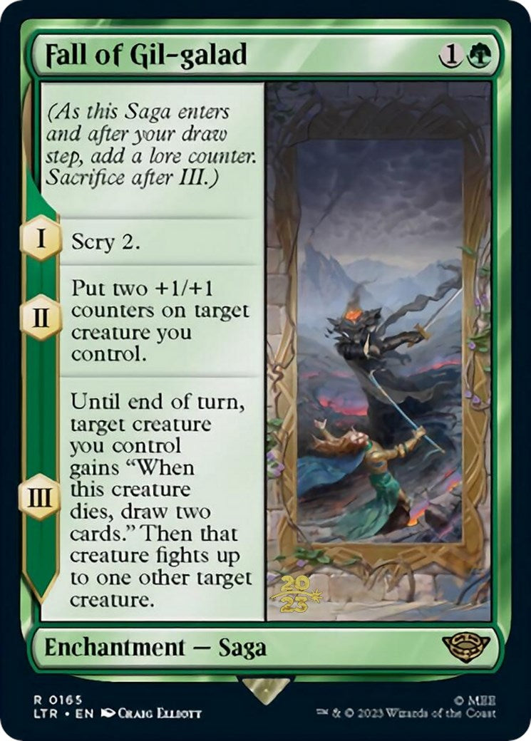 Fall of Gil-galad [The Lord of the Rings: Tales of Middle-Earth Prerelease Promos] | Odin's Place