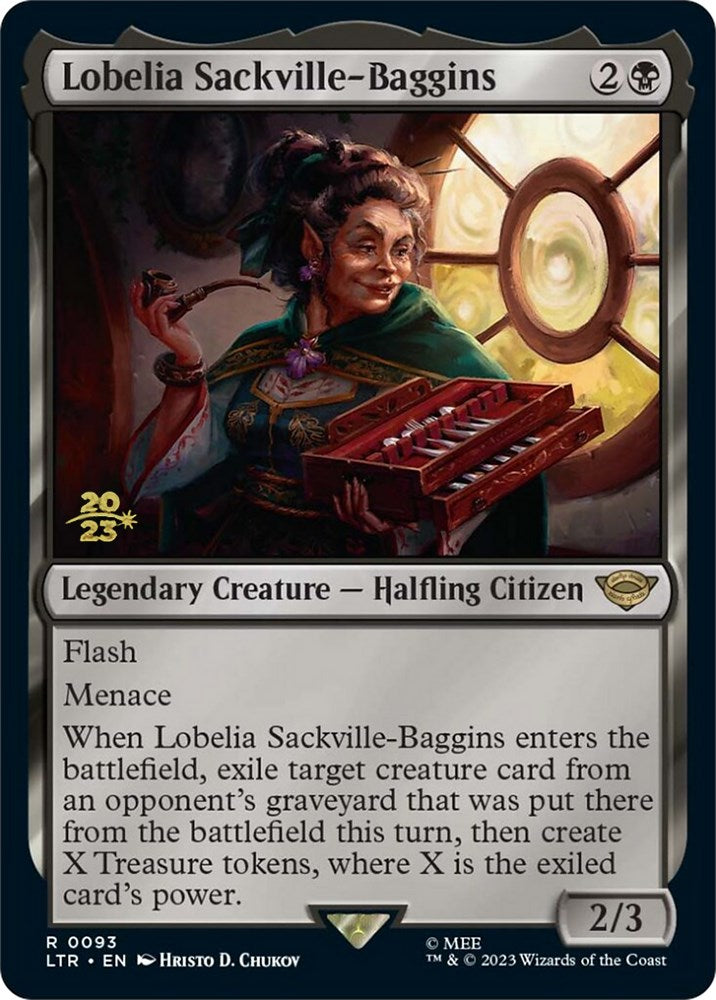 Lobelia Sackville-Baggins [The Lord of the Rings: Tales of Middle-Earth Prerelease Promos] | Odin's Place
