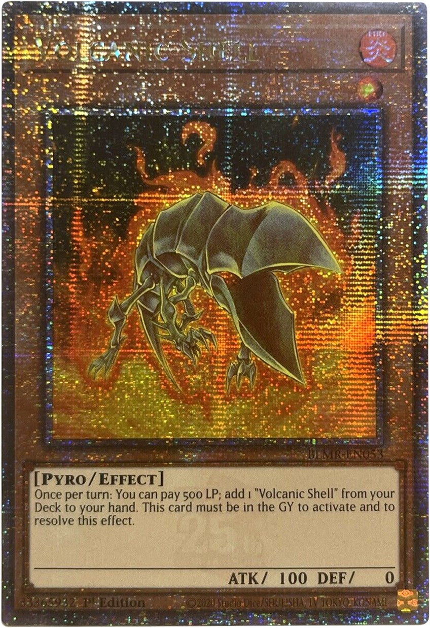Volcanic Shell [BLMR-EN053] Quarter Century Secret Rare | Odin's Place
