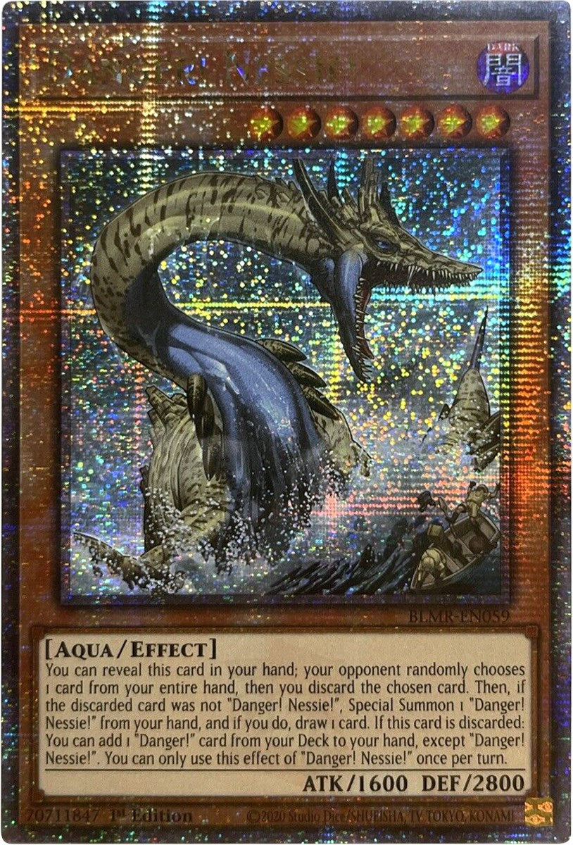 Danger! Nessie! [BLMR-EN059] Quarter Century Secret Rare | Odin's Place