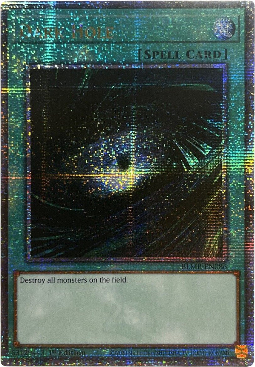 Dark Hole [BLMR-EN086] Quarter Century Secret Rare | Odin's Place