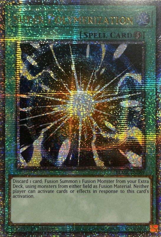 Super Polymerization [BLMR-EN089] Quarter Century Secret Rare | Odin's Place