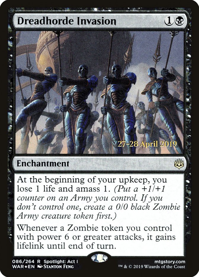 Dreadhorde Invasion (86) [War of the Spark Prerelease Promos] | Odin's Place